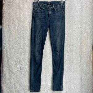 Citizens of Humanity Jeans Women's Size 24 Avedon Skinny Dark Wash Low Rise